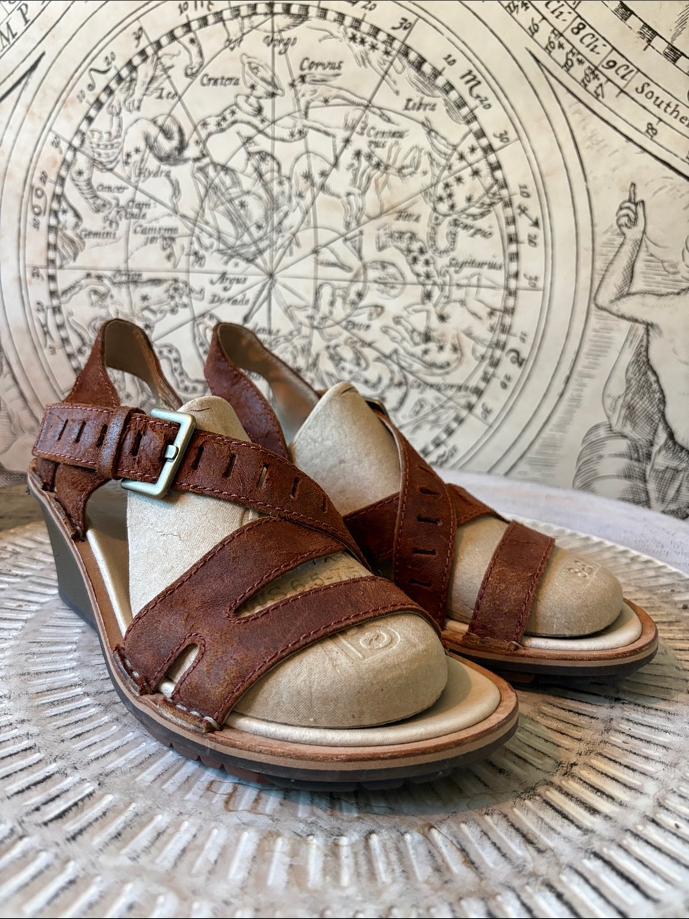 Merrell Sirah 8 Lattice Wedge Brown Comfort